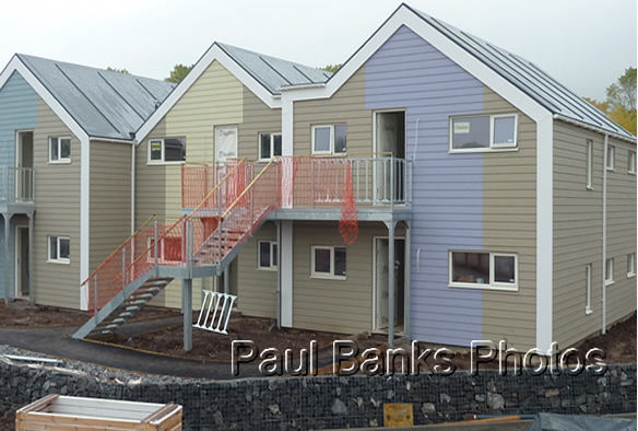 New Chalets West Lake - being built