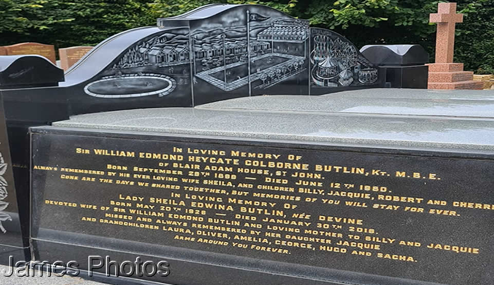 Sir Billy Butlin Grave Photo
