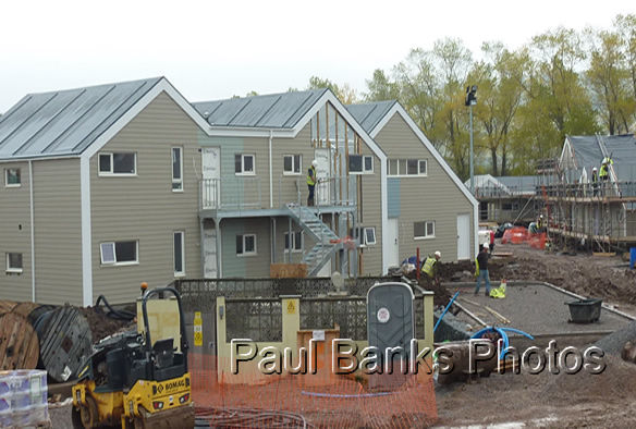Paul Photos New Chalets West Lake - being built