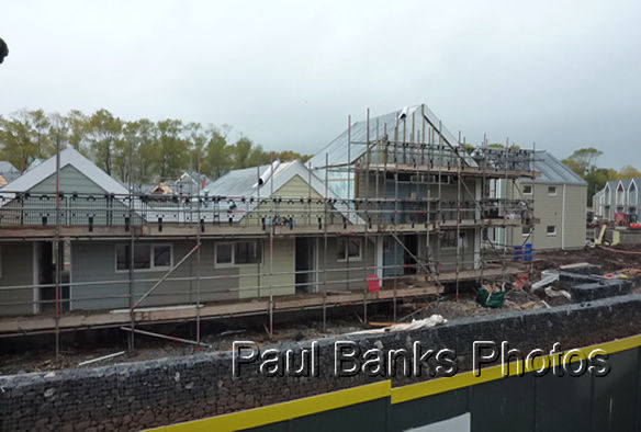 Paul Photos New Chalets West Lake - being built