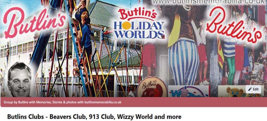 Butlins Memorabilia Butlins Clubs Group