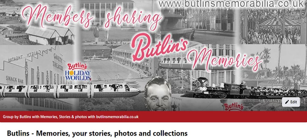 Butlin's Memories Group on Facebook