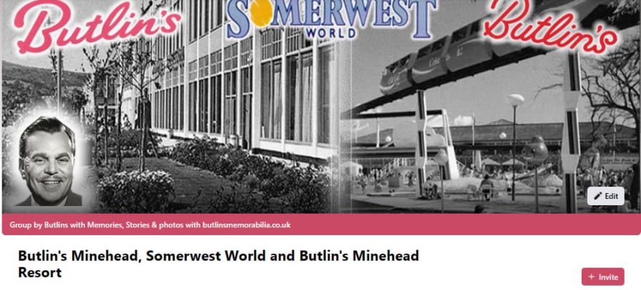 Butlins Memorabilia Butlins Minehead Group