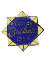 Butlins Clacton Badge