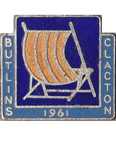 Butlins Clacton Badge