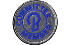 Butlins Committee Badges