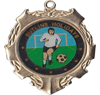 Butlins Football Medals