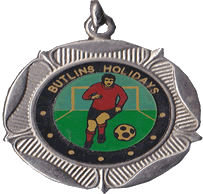 Butlins Football Medals