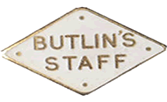 Butlins Staff Badges 