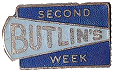 Butlins Weekly Badges 