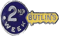 Butlins Weekly Badges 