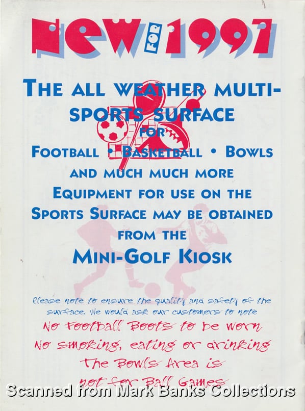 1997 Football Festival Entertainment Guide
