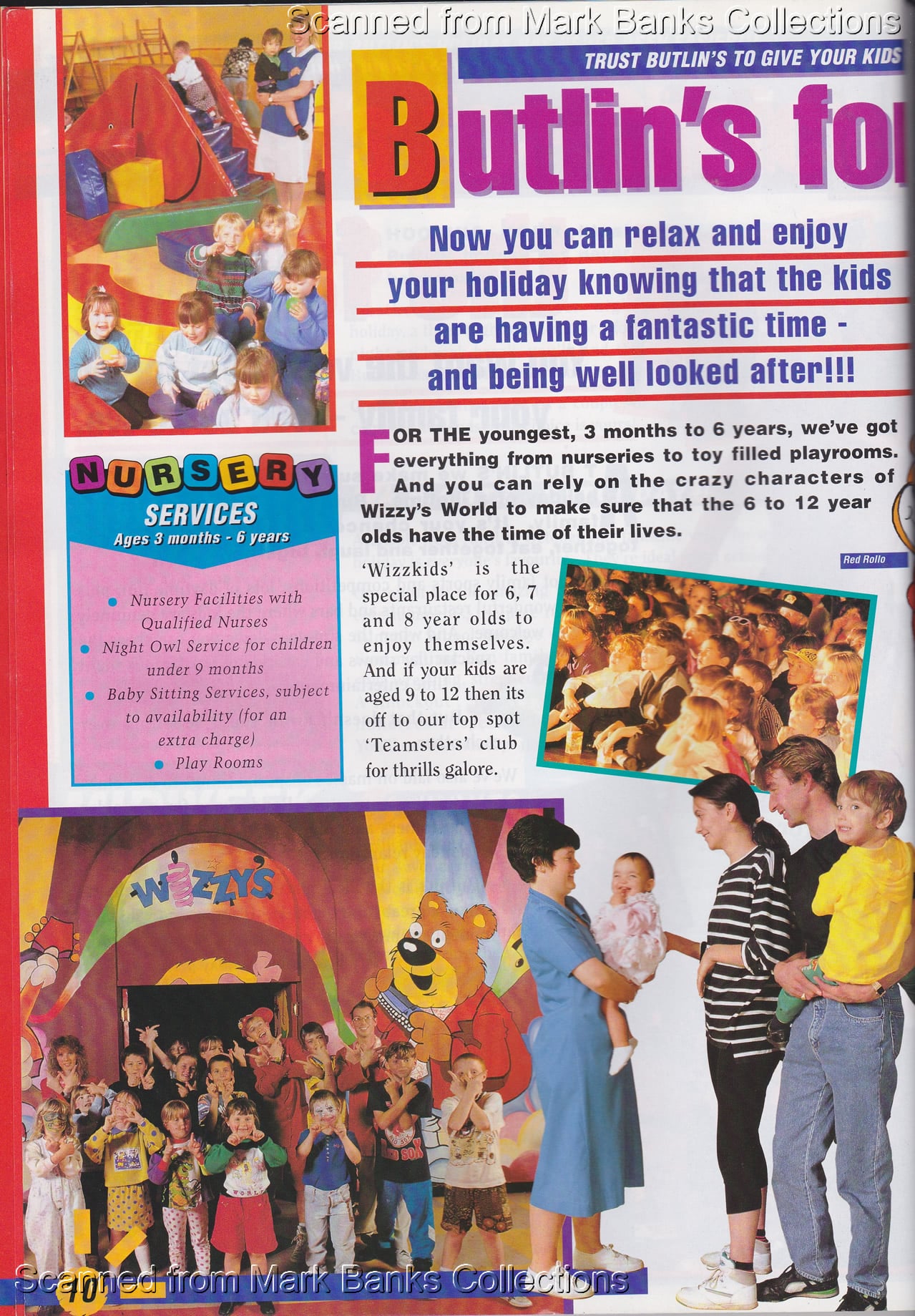 1993 Butlins Holiday Worlds Brochure
