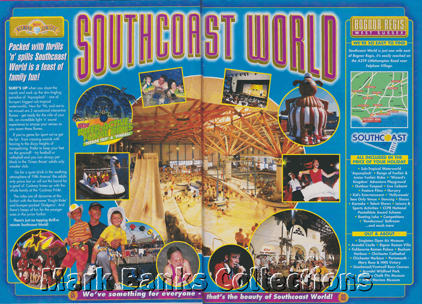 1996 Butlins Holiday Worlds Brochure