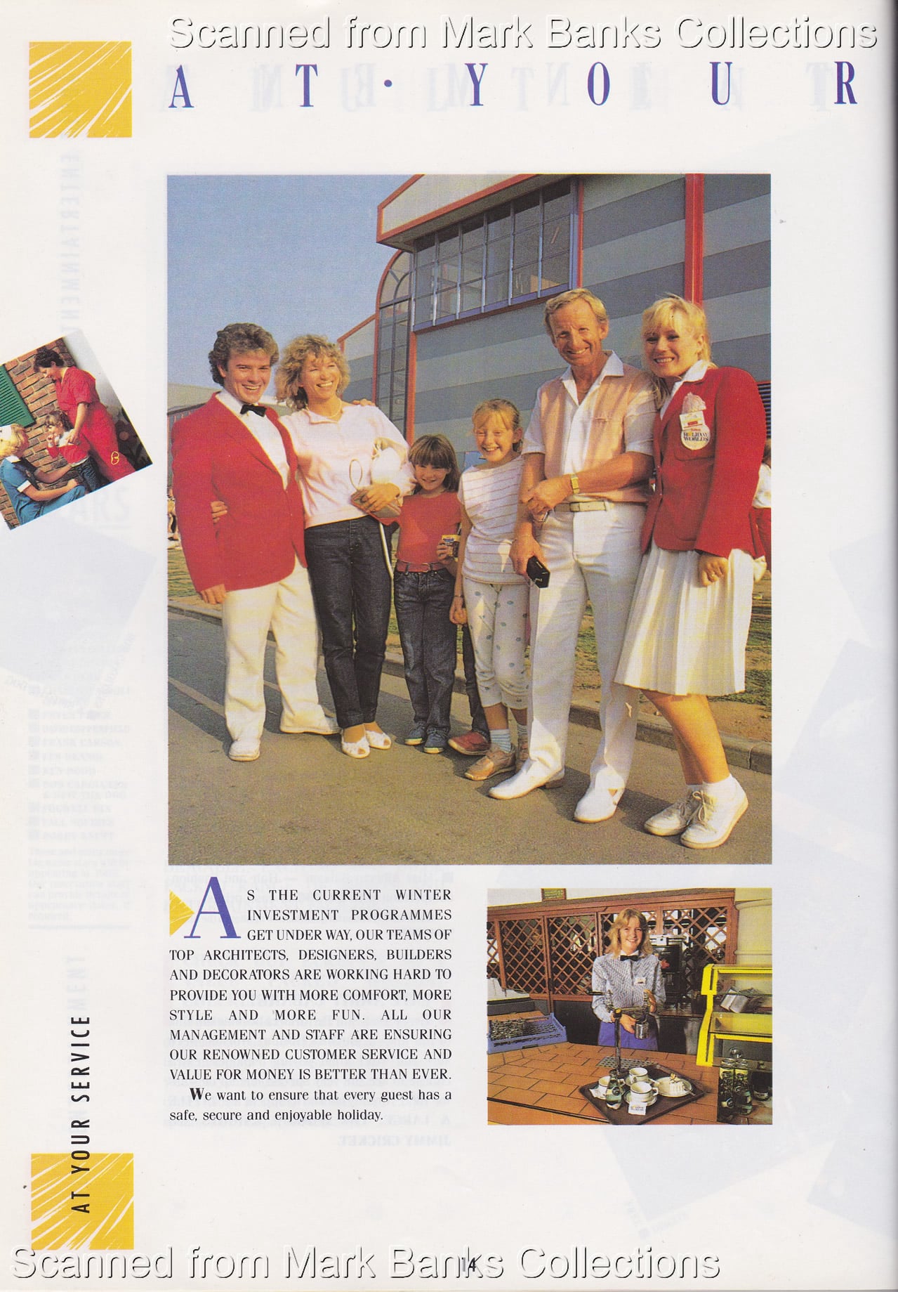 1988 Butlins Holiday Worlds Brochure