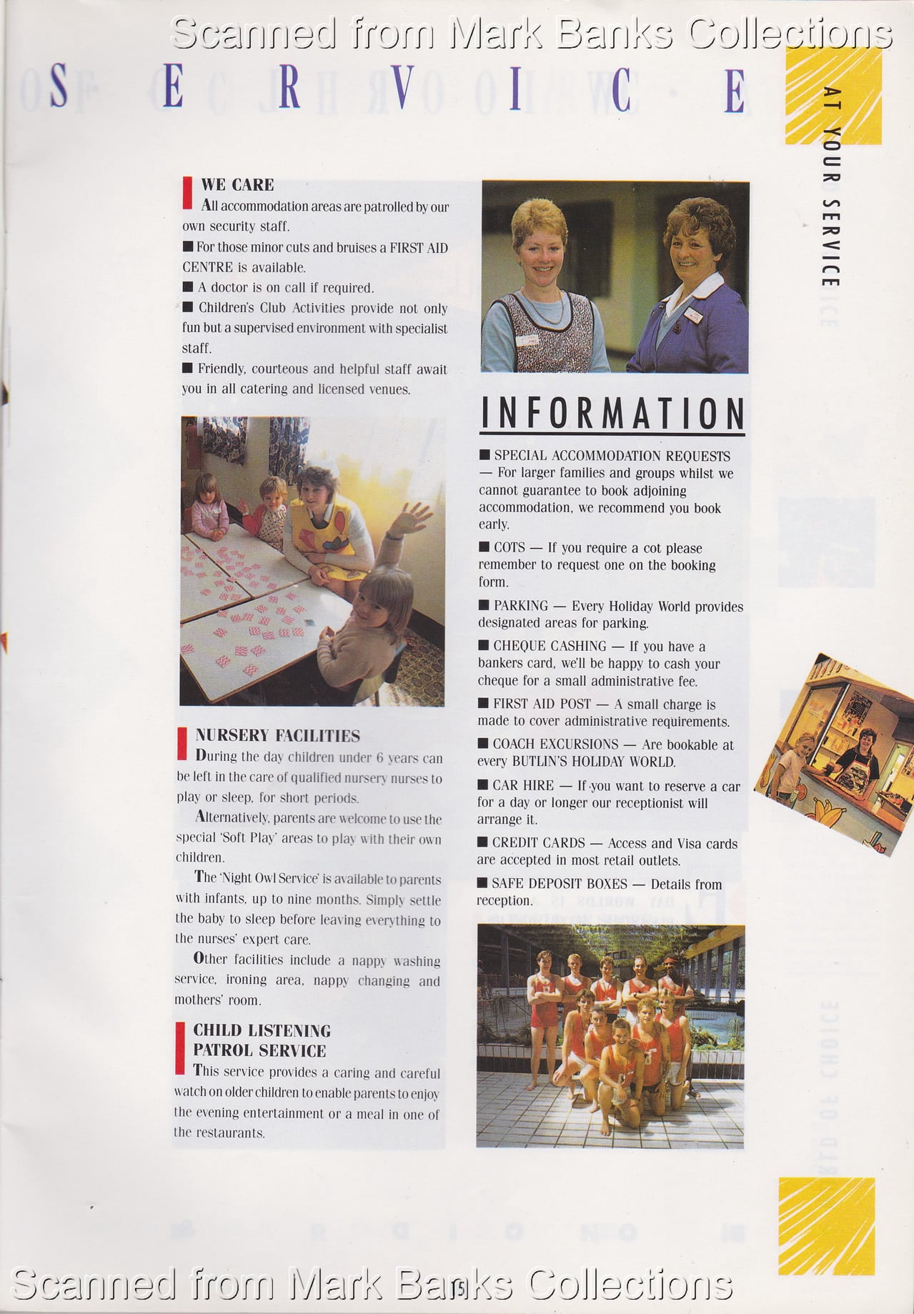 1988 Butlins Holiday Worlds Brochure