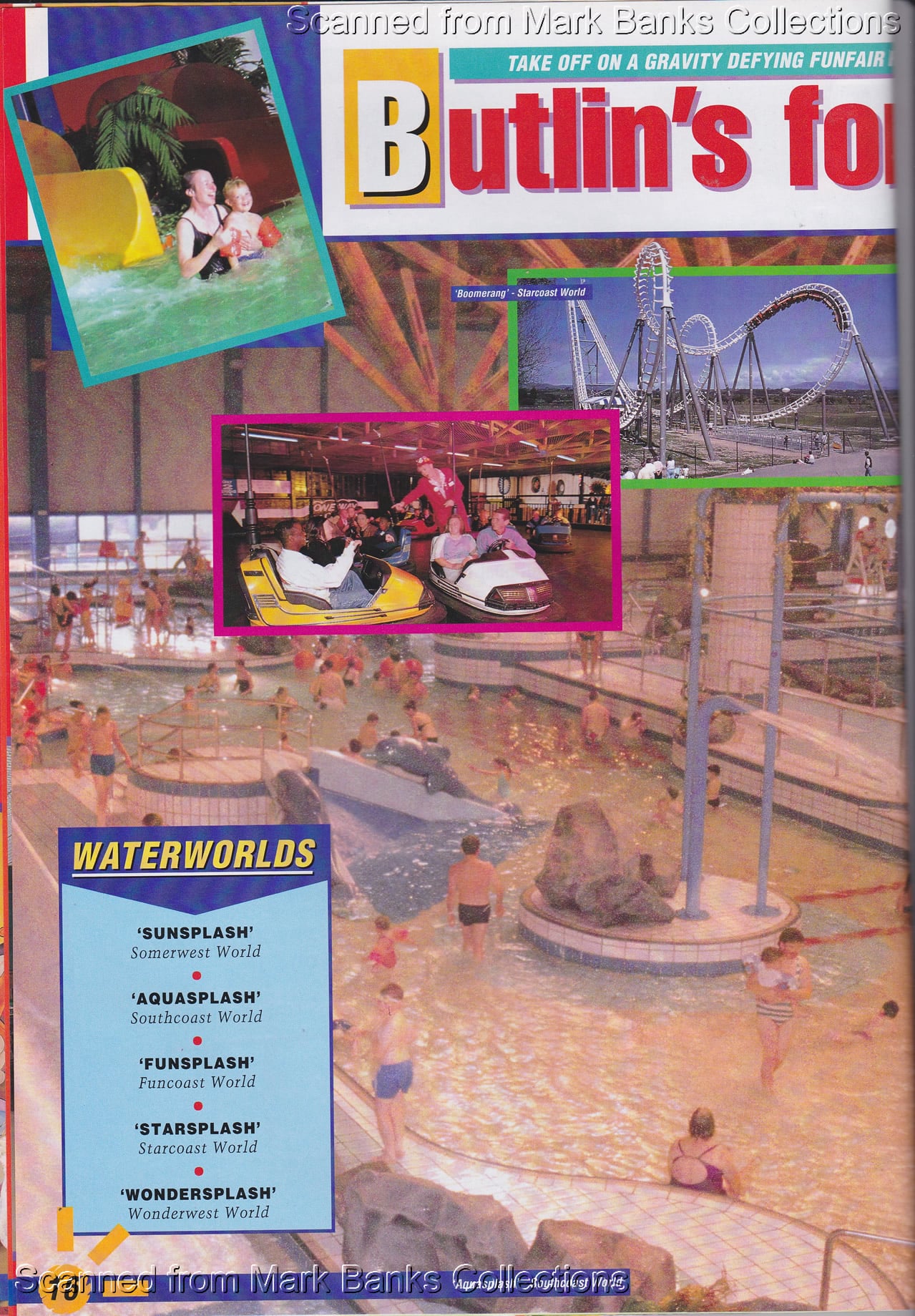 1993 Butlins Holiday Worlds Brochure