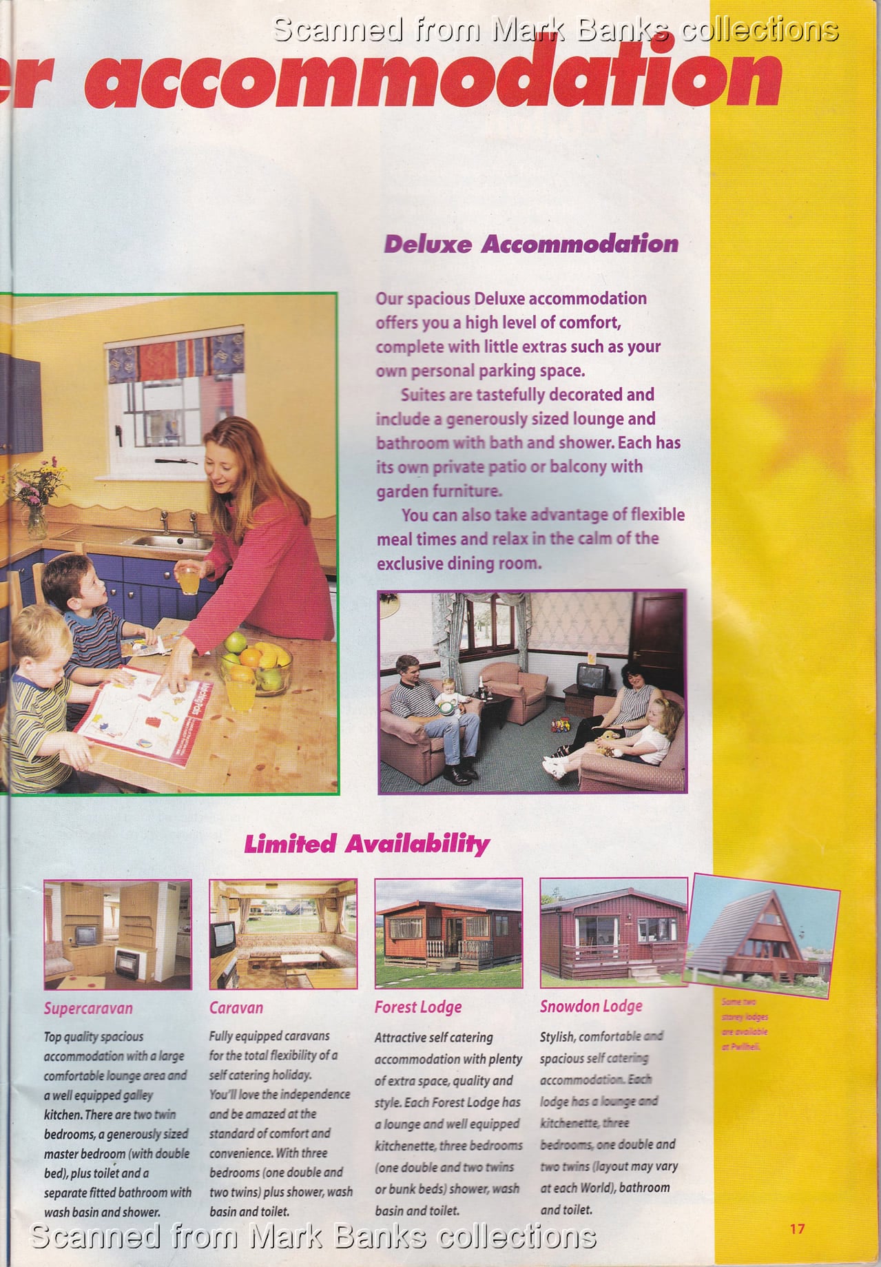 1998 Butlins Holiday Worlds Brochure