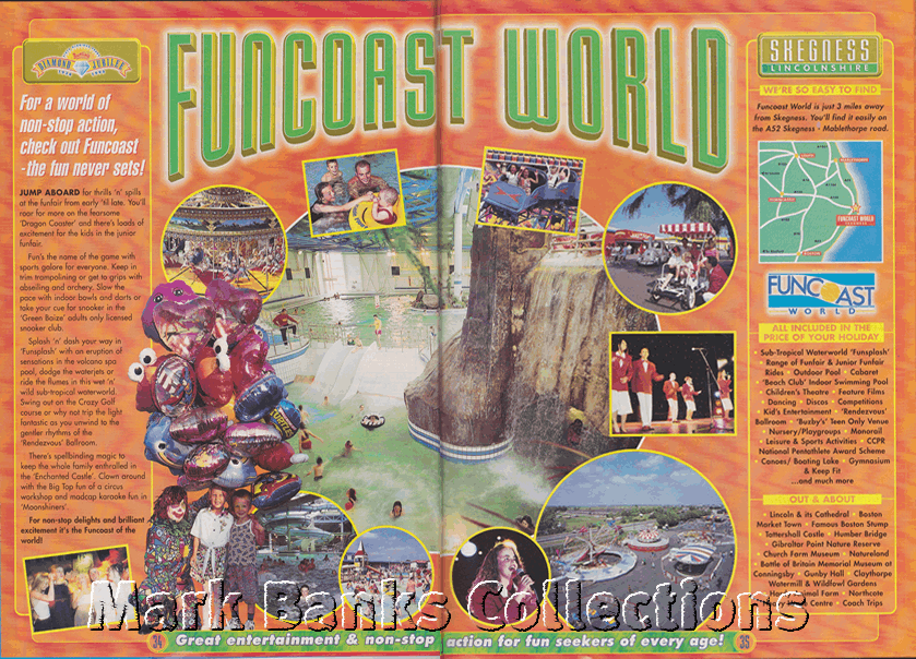 1996 Butlins Holiday Worlds Brochure