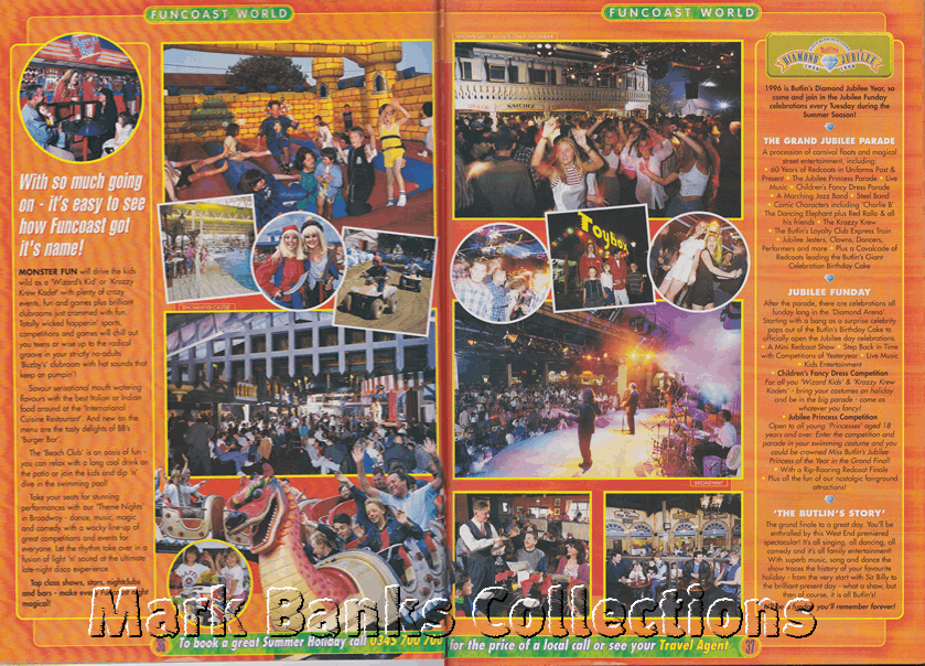 1996 Butlins Holiday Worlds Brochure