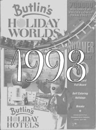 1993 Butlins Holiday Worlds Brochure