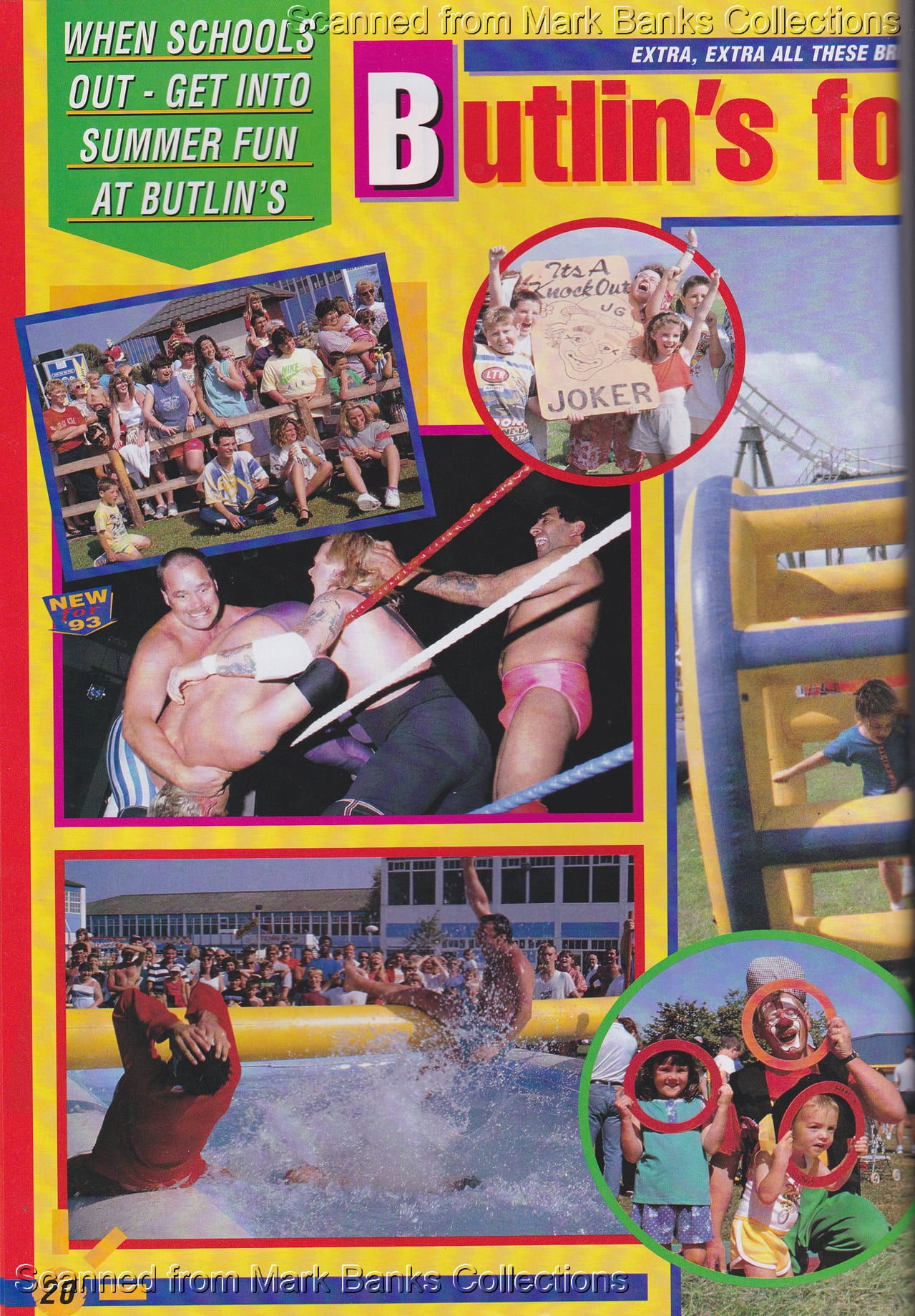 1993 Butlins Holiday Worlds Brochure