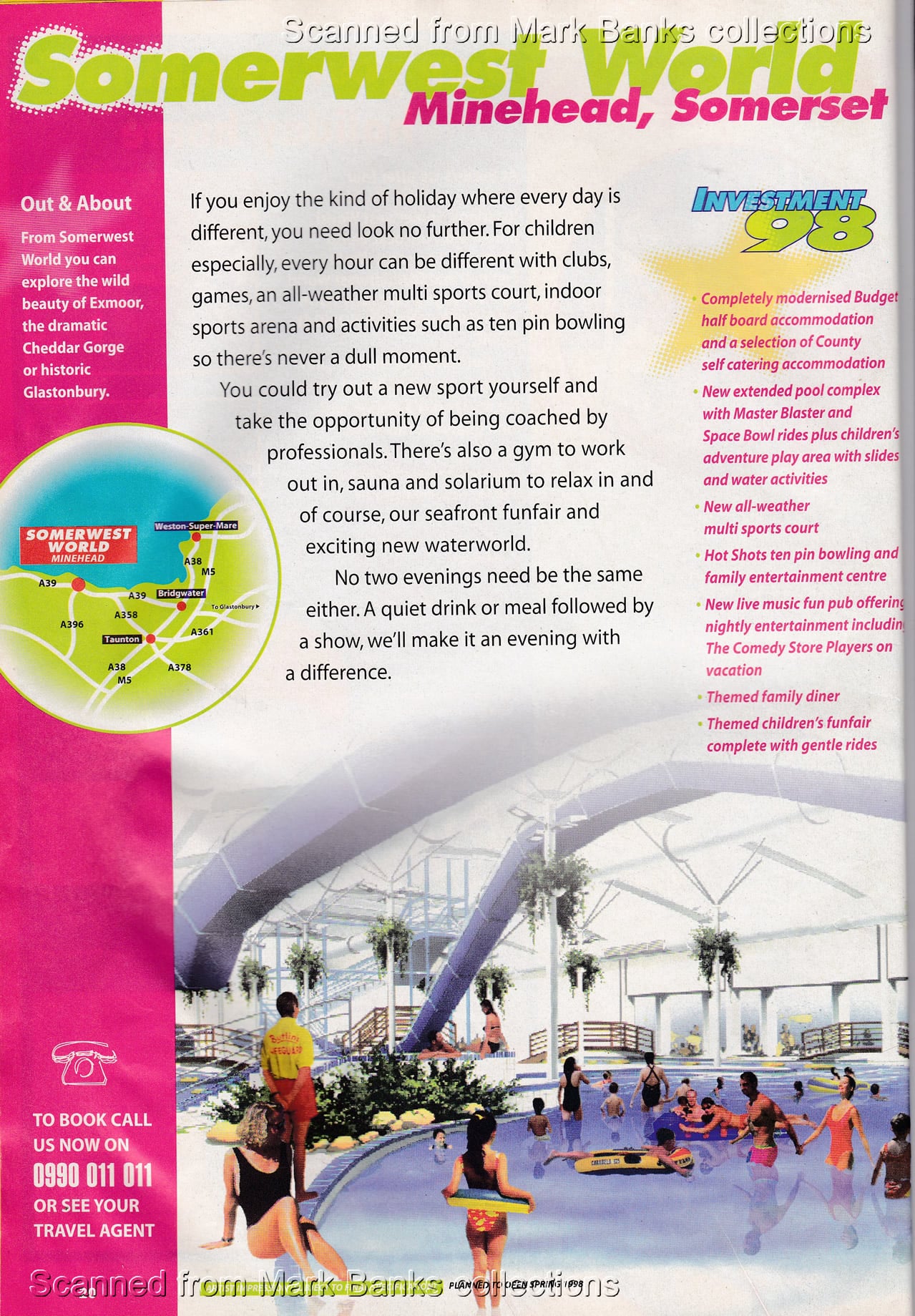 1998 Butlins Holiday Worlds Brochure