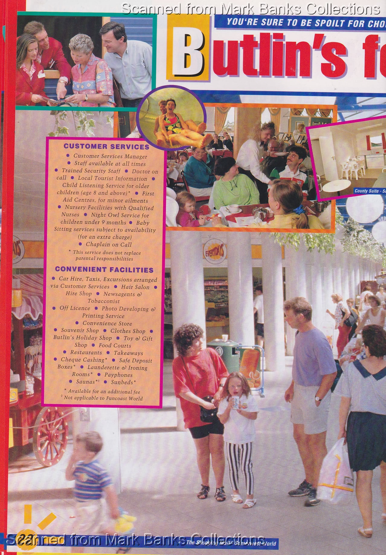 1993 Butlins Holiday Worlds Brochure