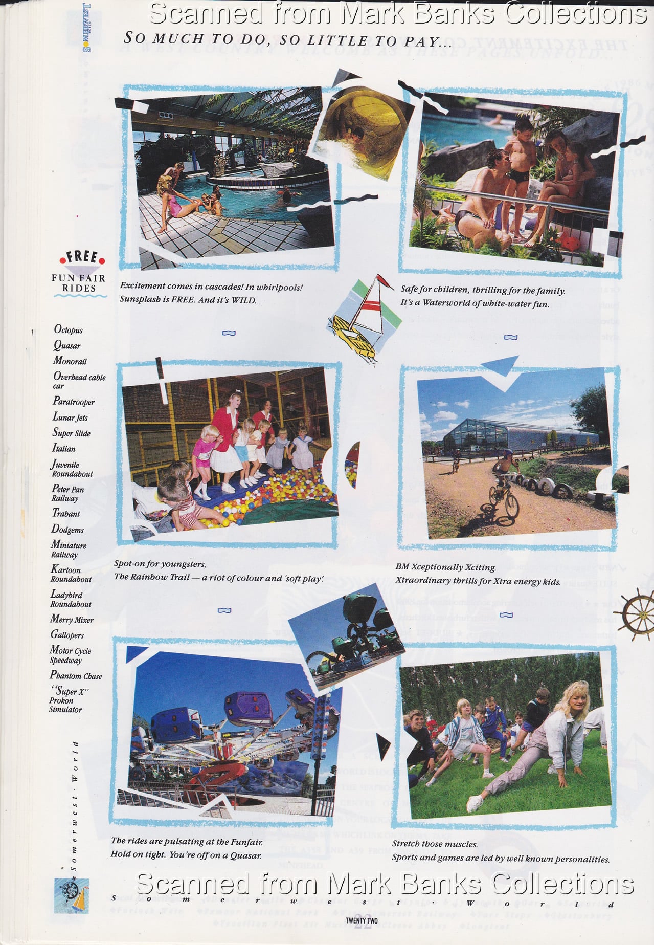 1989 Butlins Holiday Worlds Brochure