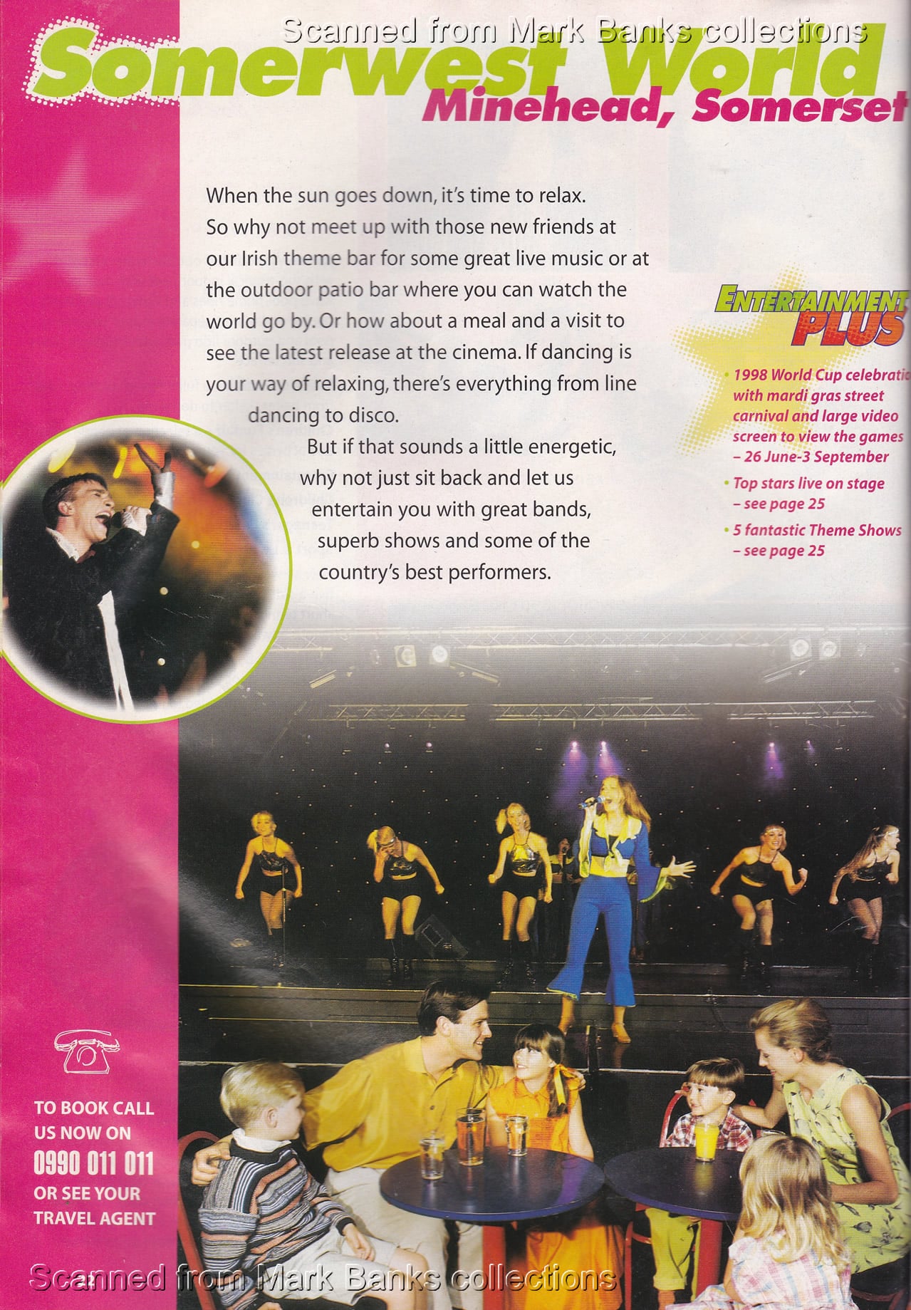1998 Butlins Holiday Worlds Brochure