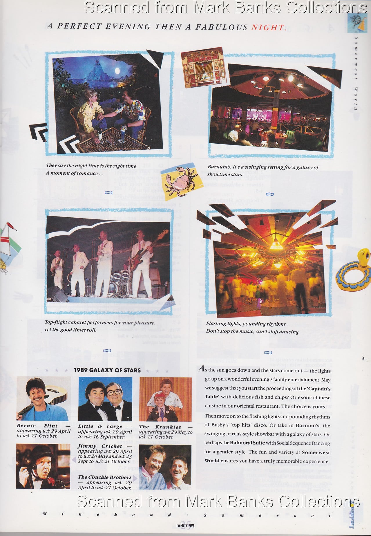 1989 Butlins Holiday Worlds Brochure