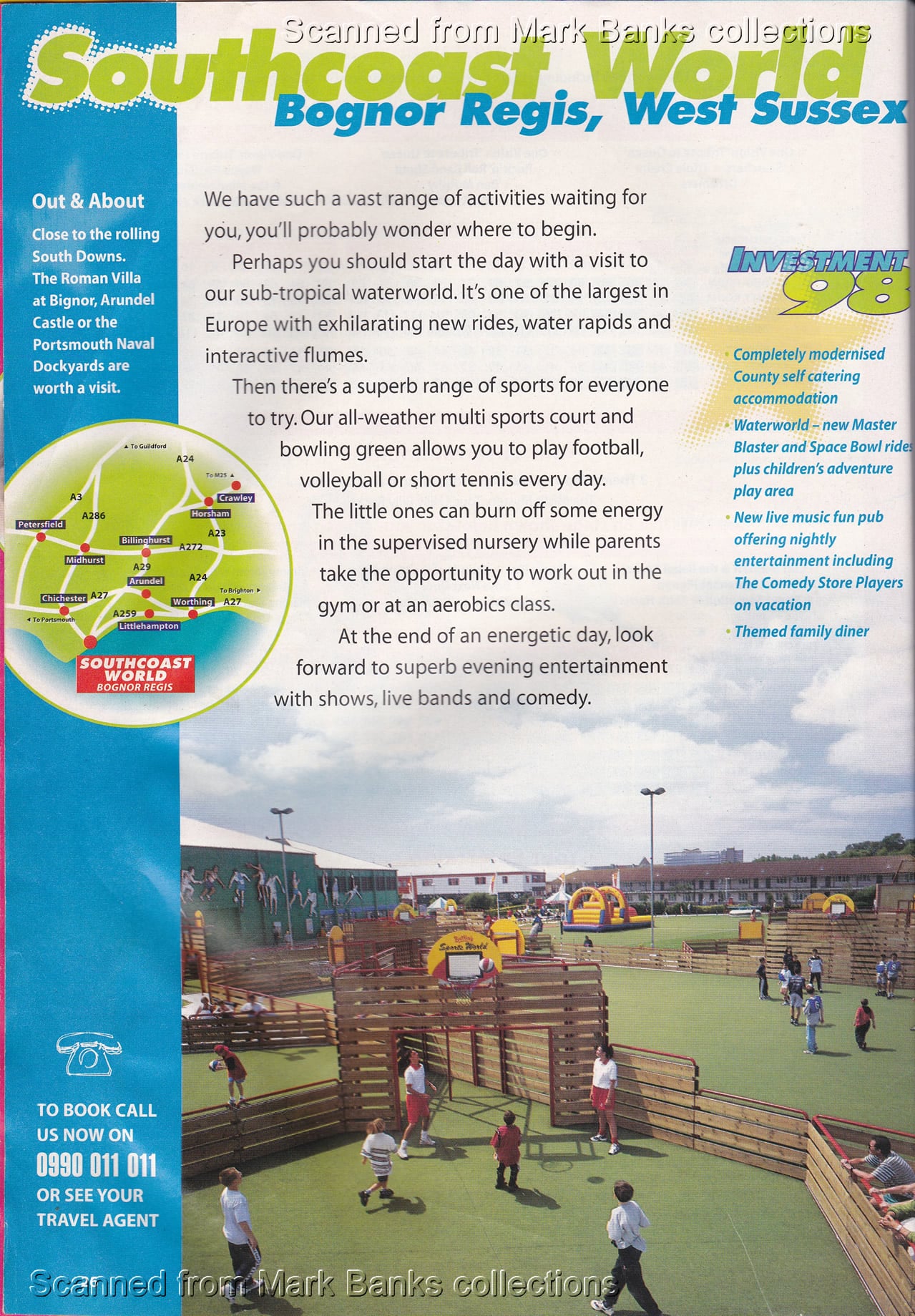 1998 Butlins Holiday Worlds Brochure