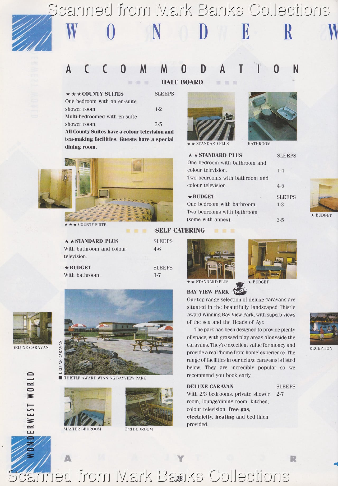 1988 Butlins Holiday Worlds Brochure