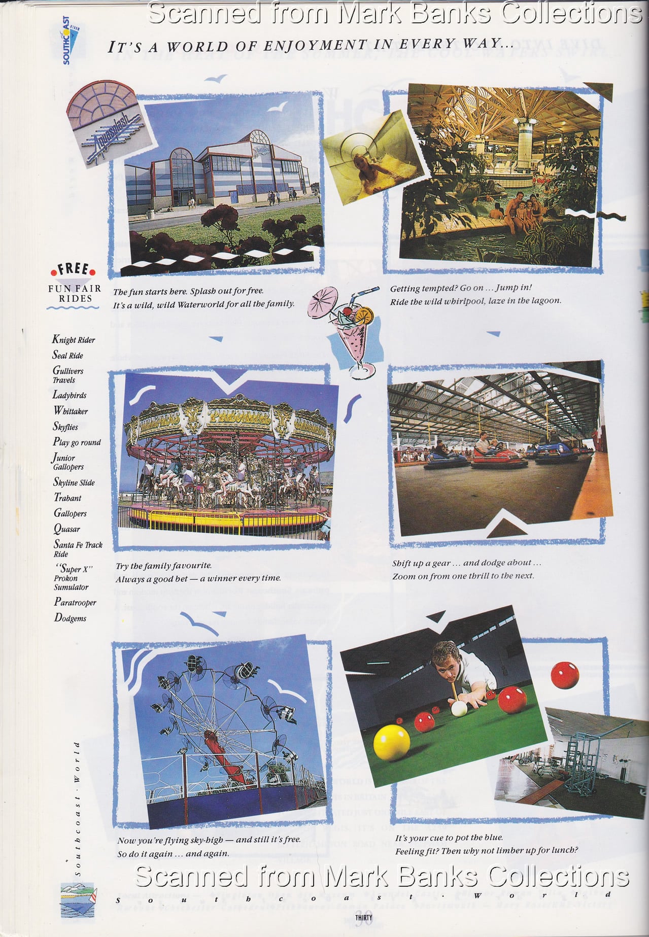1989 Butlins Holiday Worlds Brochure