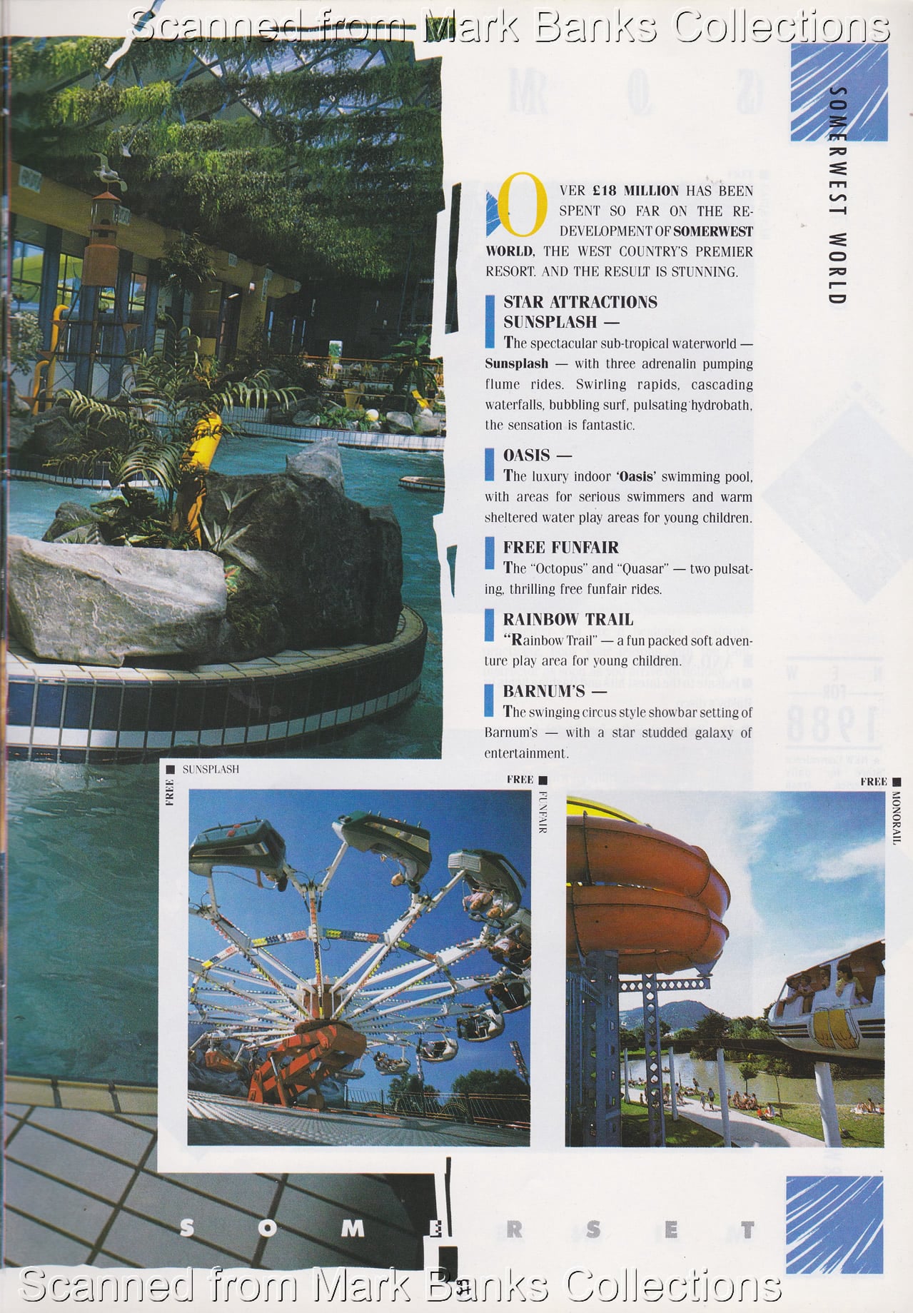 1988 Butlins Holiday Worlds Brochure