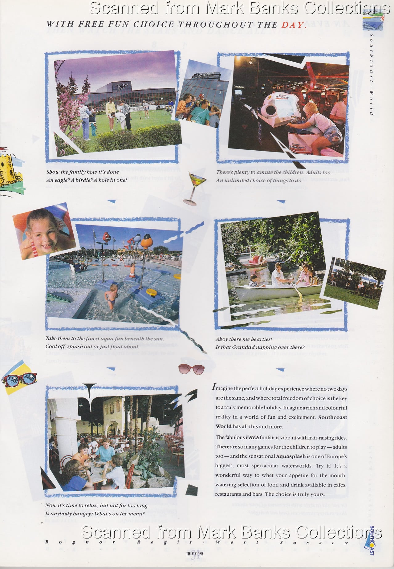1989 Butlins Holiday Worlds Brochure