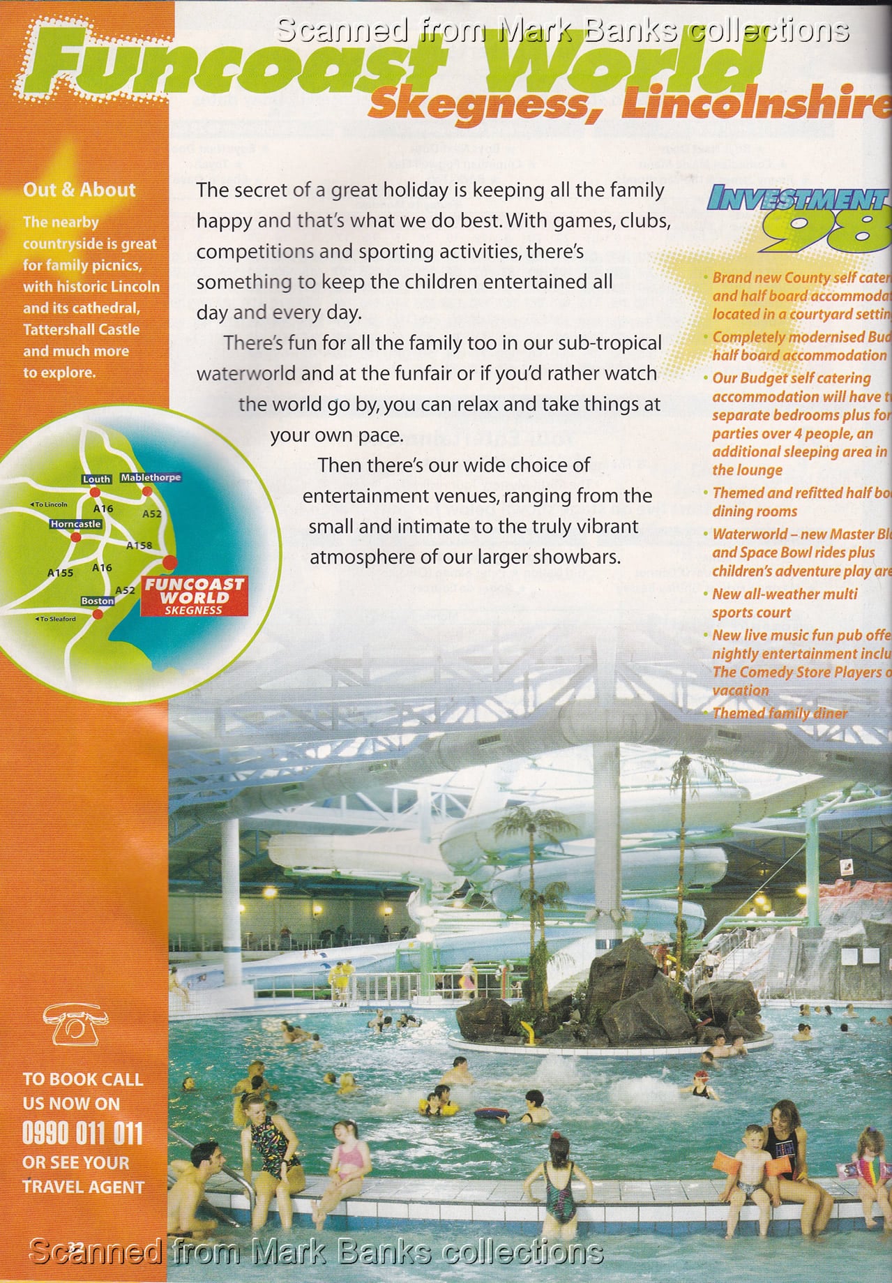 1998 Butlins Holiday Worlds Brochure