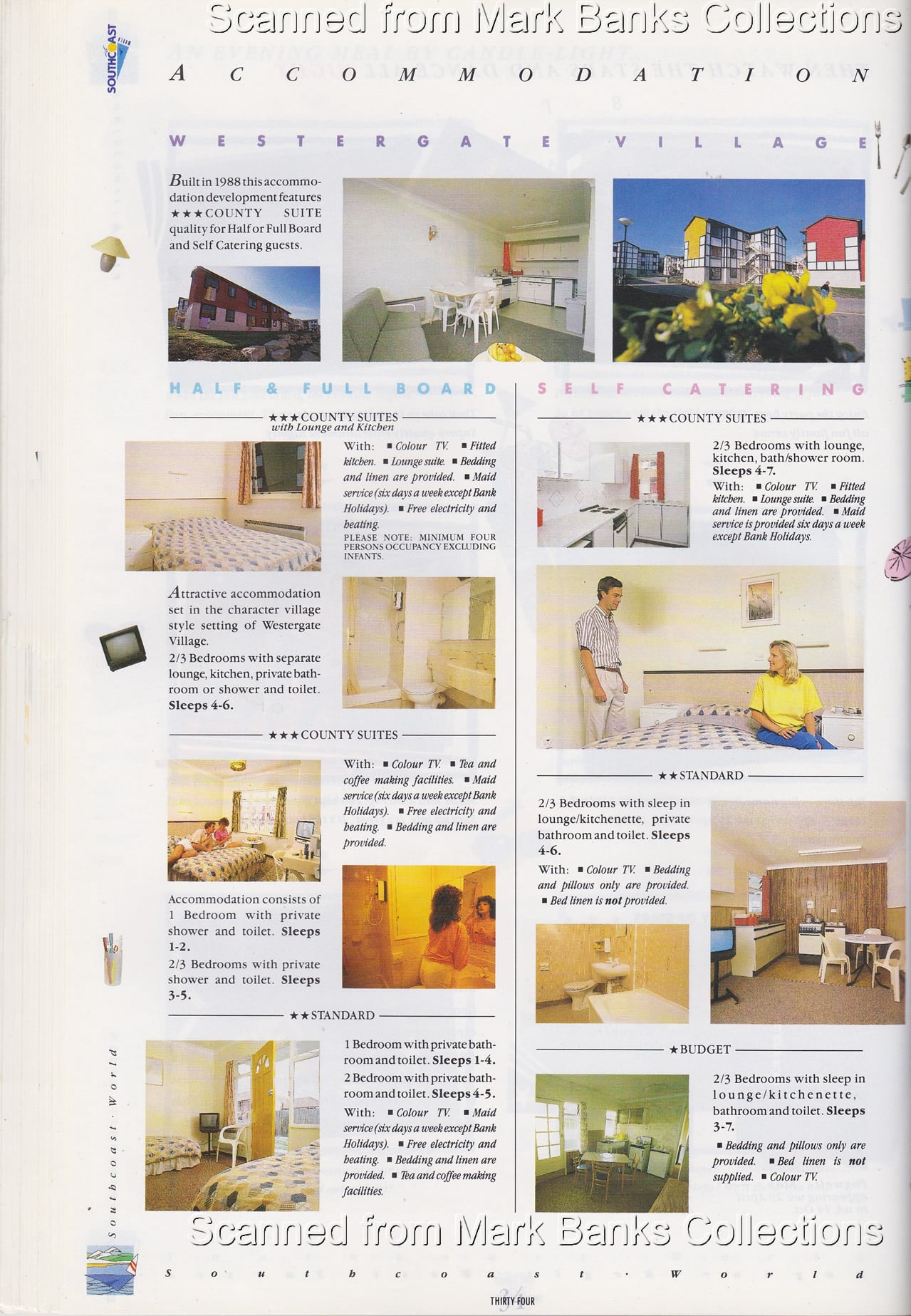 1989 Butlins Holiday Worlds Brochure