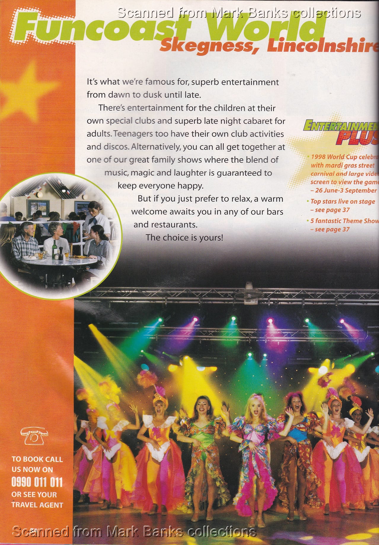 1998 Butlins Holiday Worlds Brochure