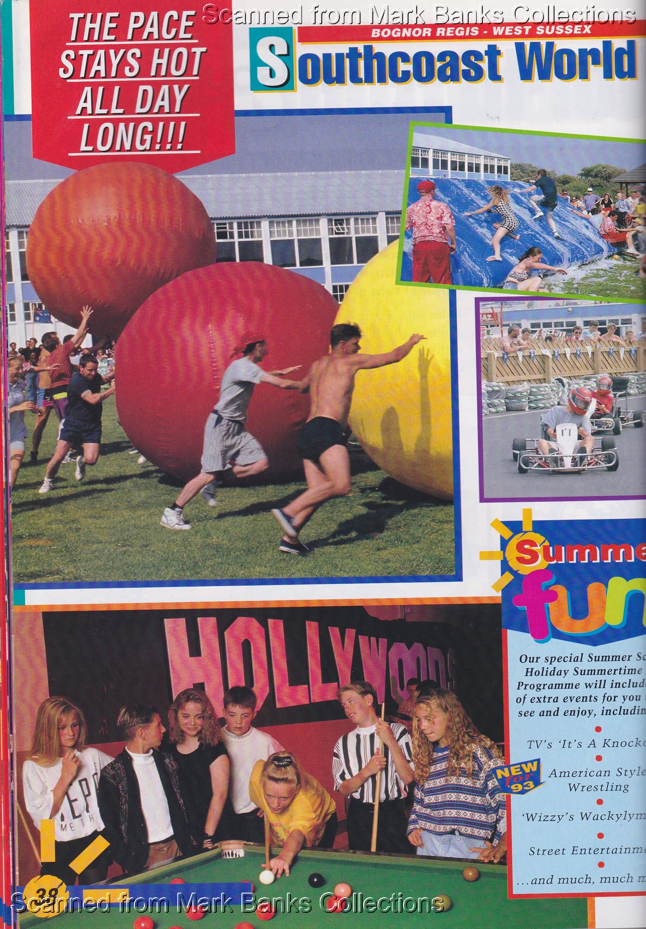 1993 Butlins Holiday Worlds Brochure