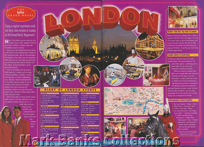 1996 Butlins Holiday Worlds Brochure