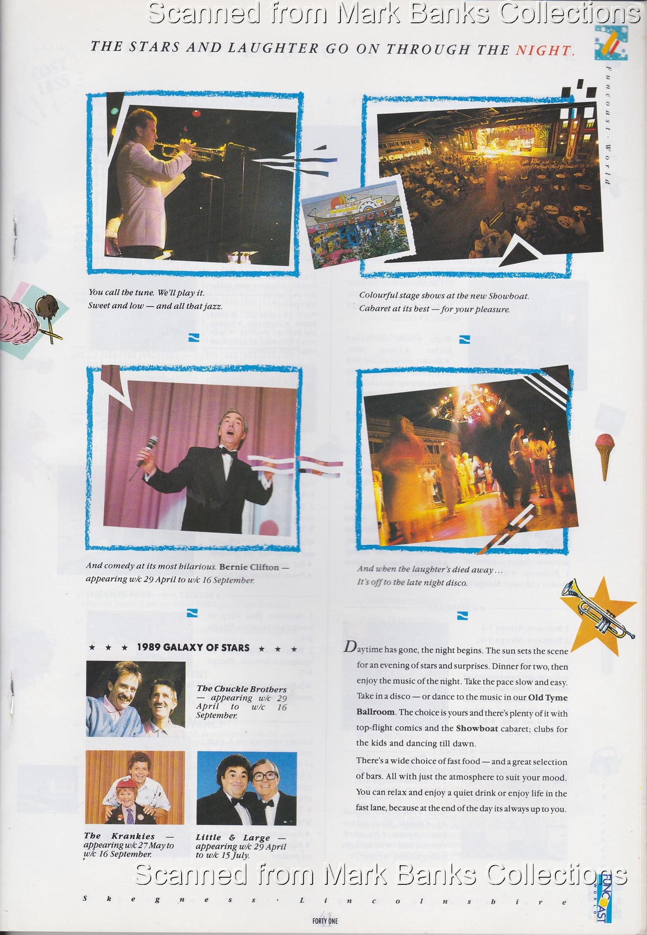 1989 Butlins Holiday Worlds Brochure
