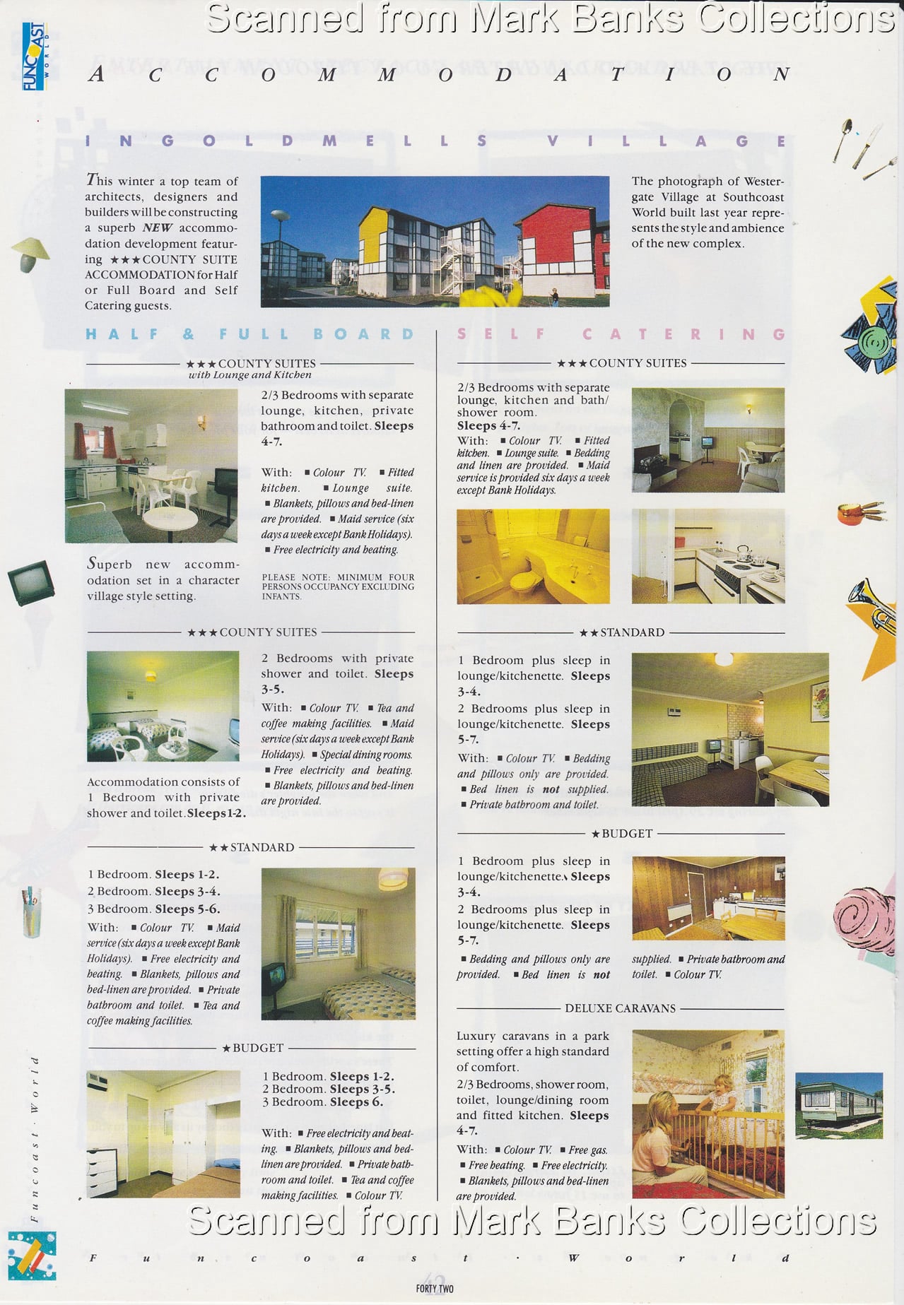 1989 Butlins Holiday Worlds Brochure