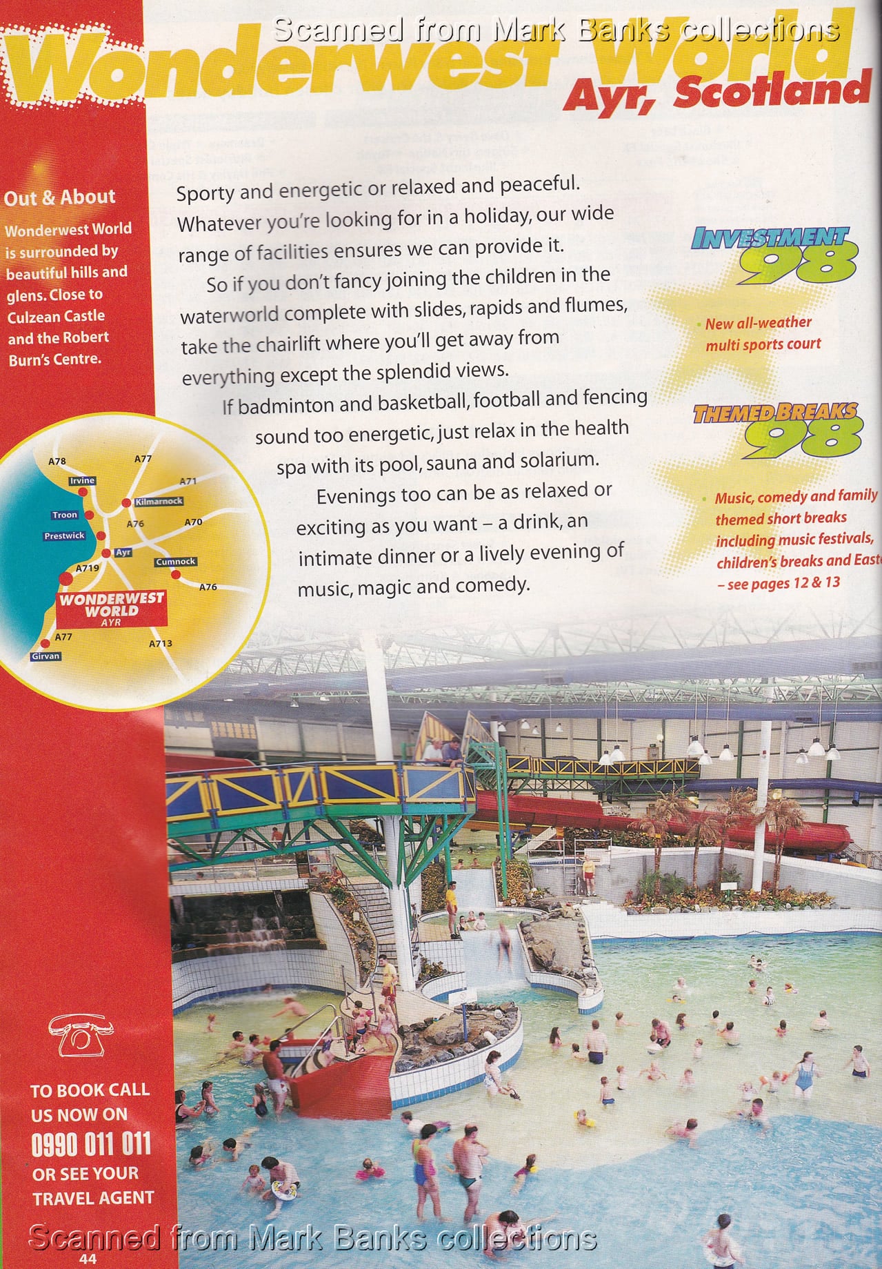 1998 Butlins Holiday Worlds Brochure