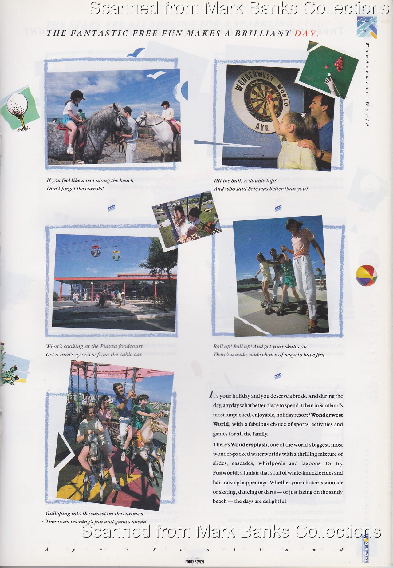 1989 Butlins Holiday Worlds Brochure