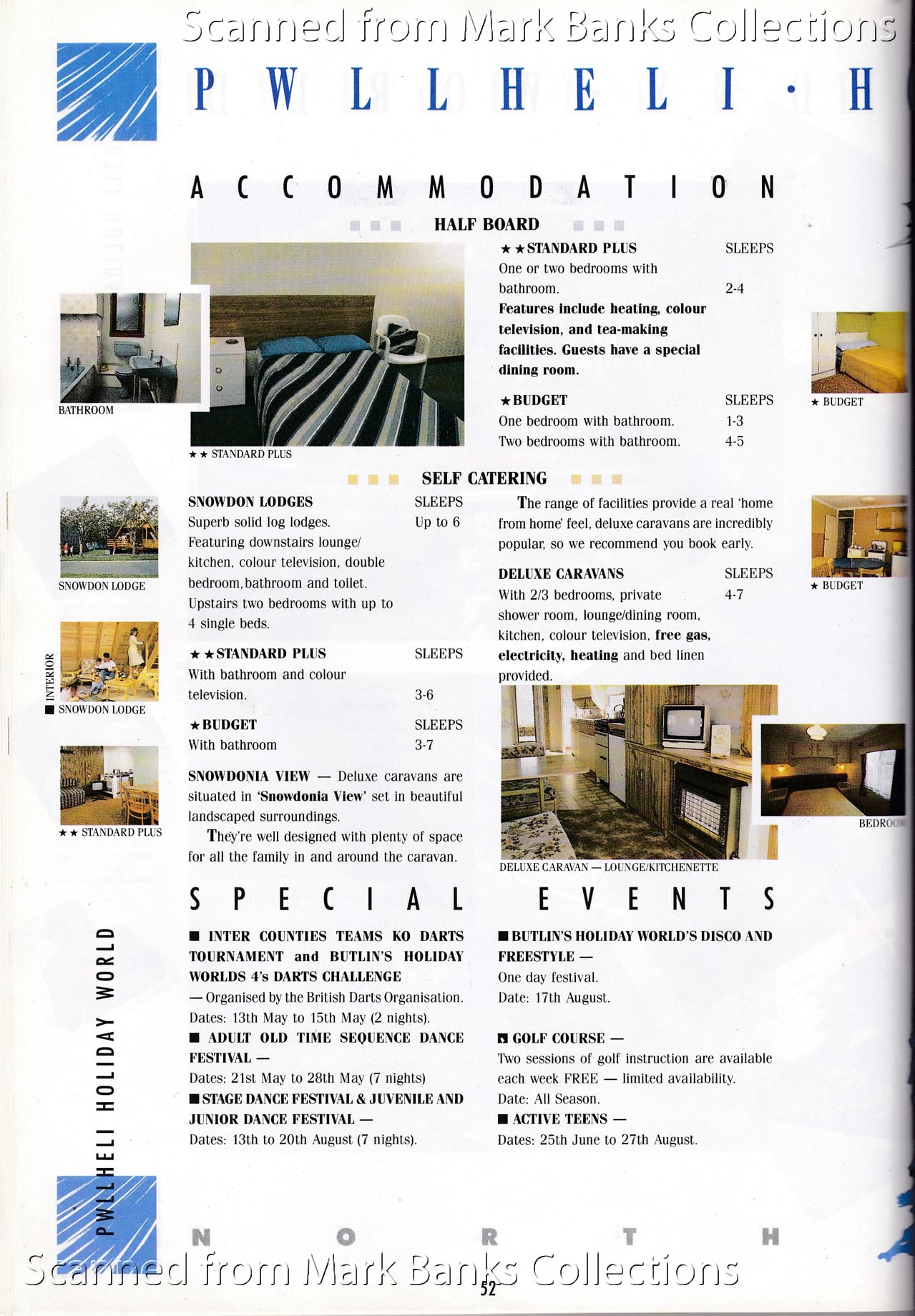 1988 Butlins Holiday Worlds Brochure