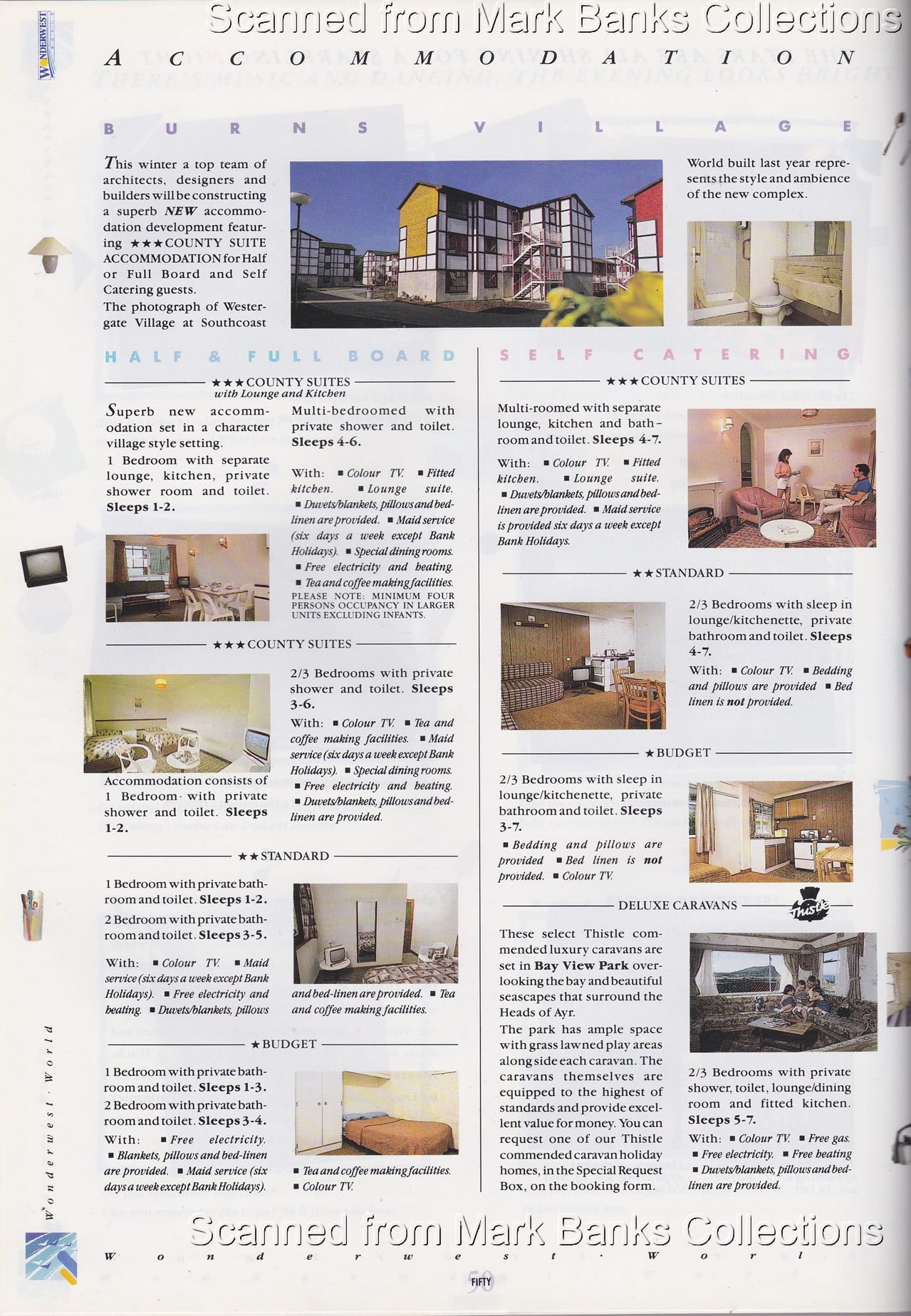 1989 Butlins Holiday Worlds Brochure