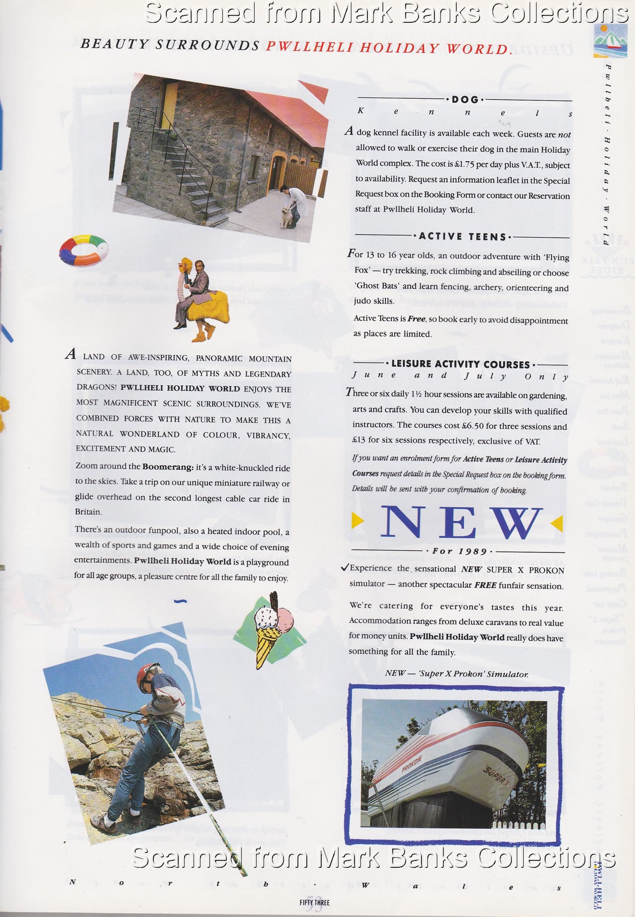 1989 Butlins Holiday Worlds Brochure