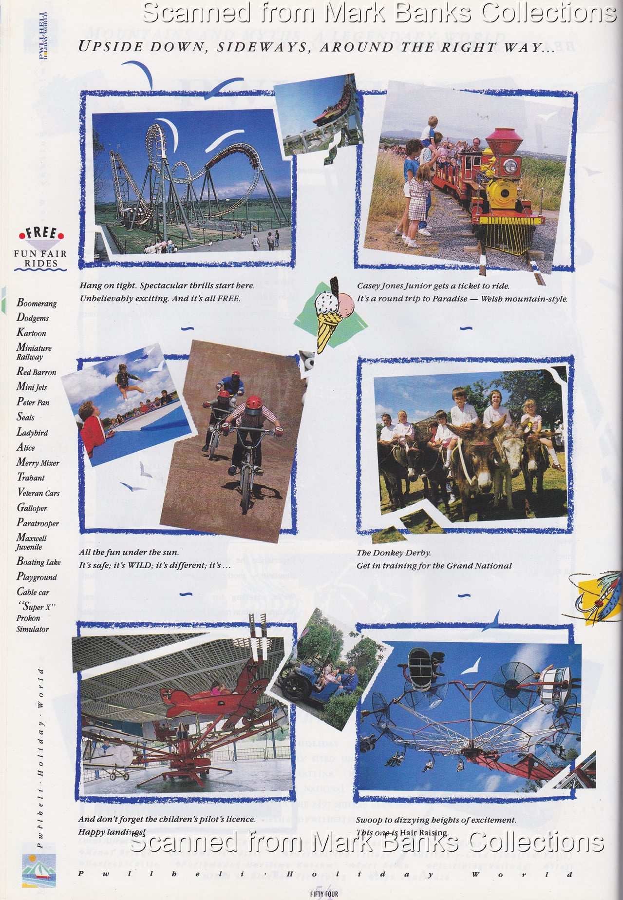 1989 Butlins Holiday Worlds Brochure