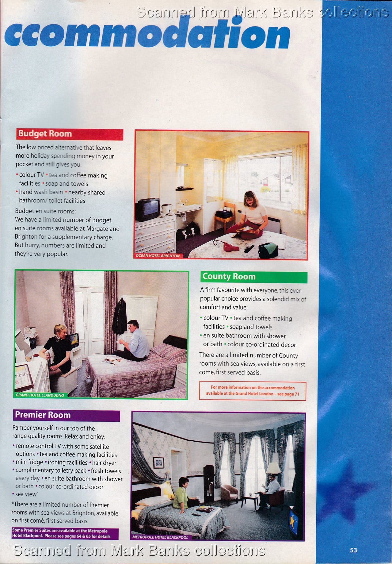 1998 Butlins Holiday Worlds Brochure